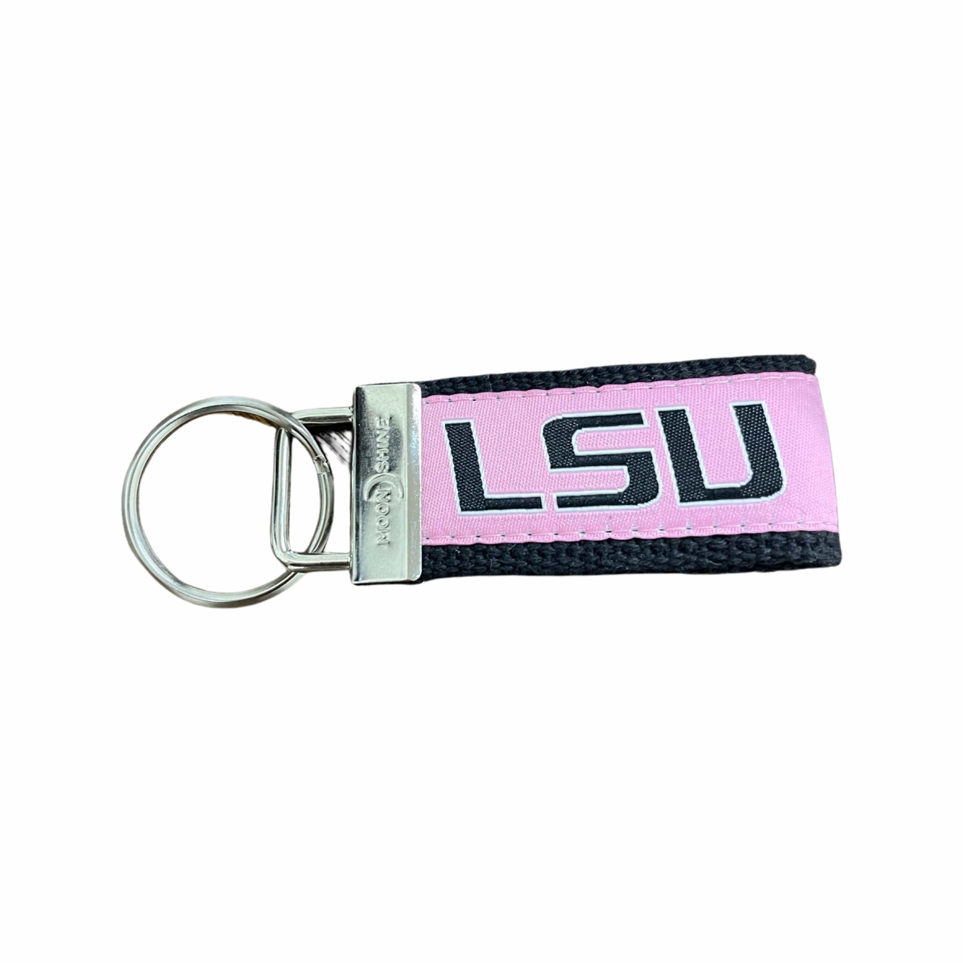 StadiumSpotFG Louisiana State University Pink Key Chain