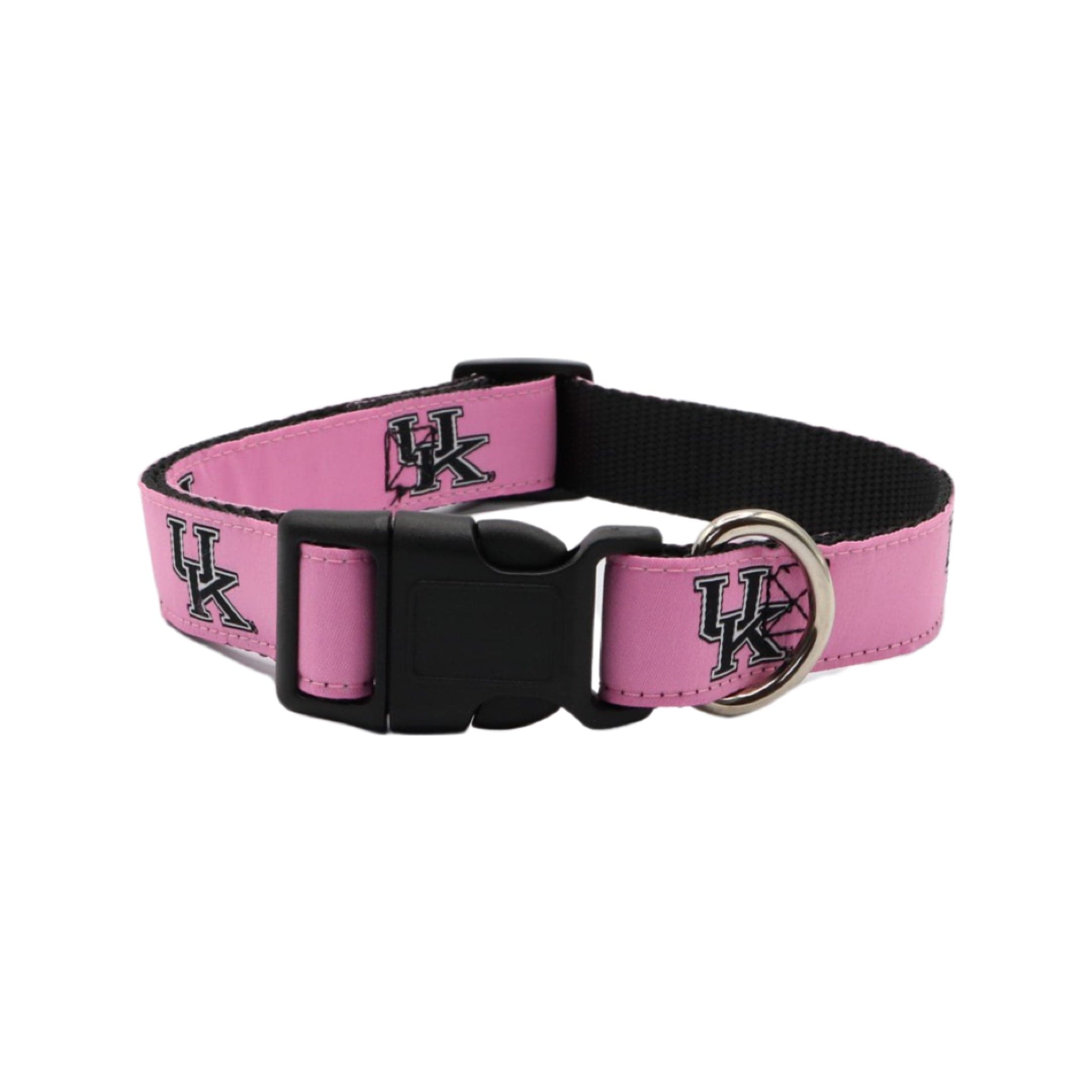 UNIVERSITY OF KENTUCKY PINK DOG COLLAR