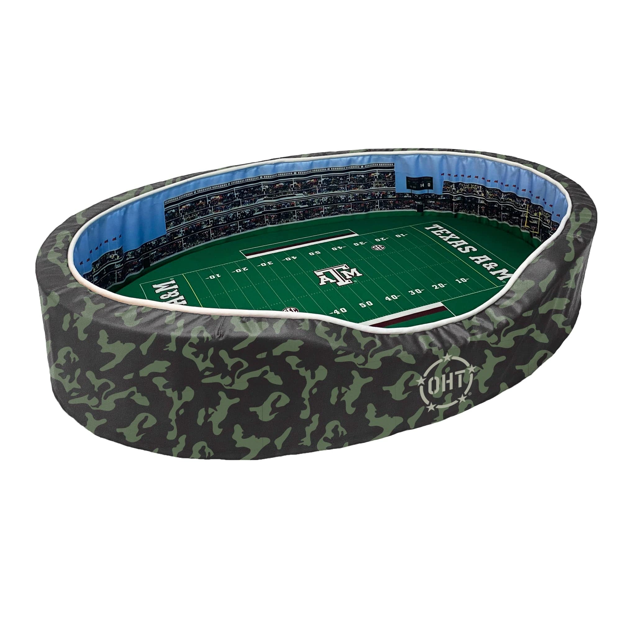 StadiumSpot Louisville Football Stadium Dog Bed - Authentic Cardinals  Graphics, Patented Design - Made from Durable, Eco-Friendly Materials -  Small