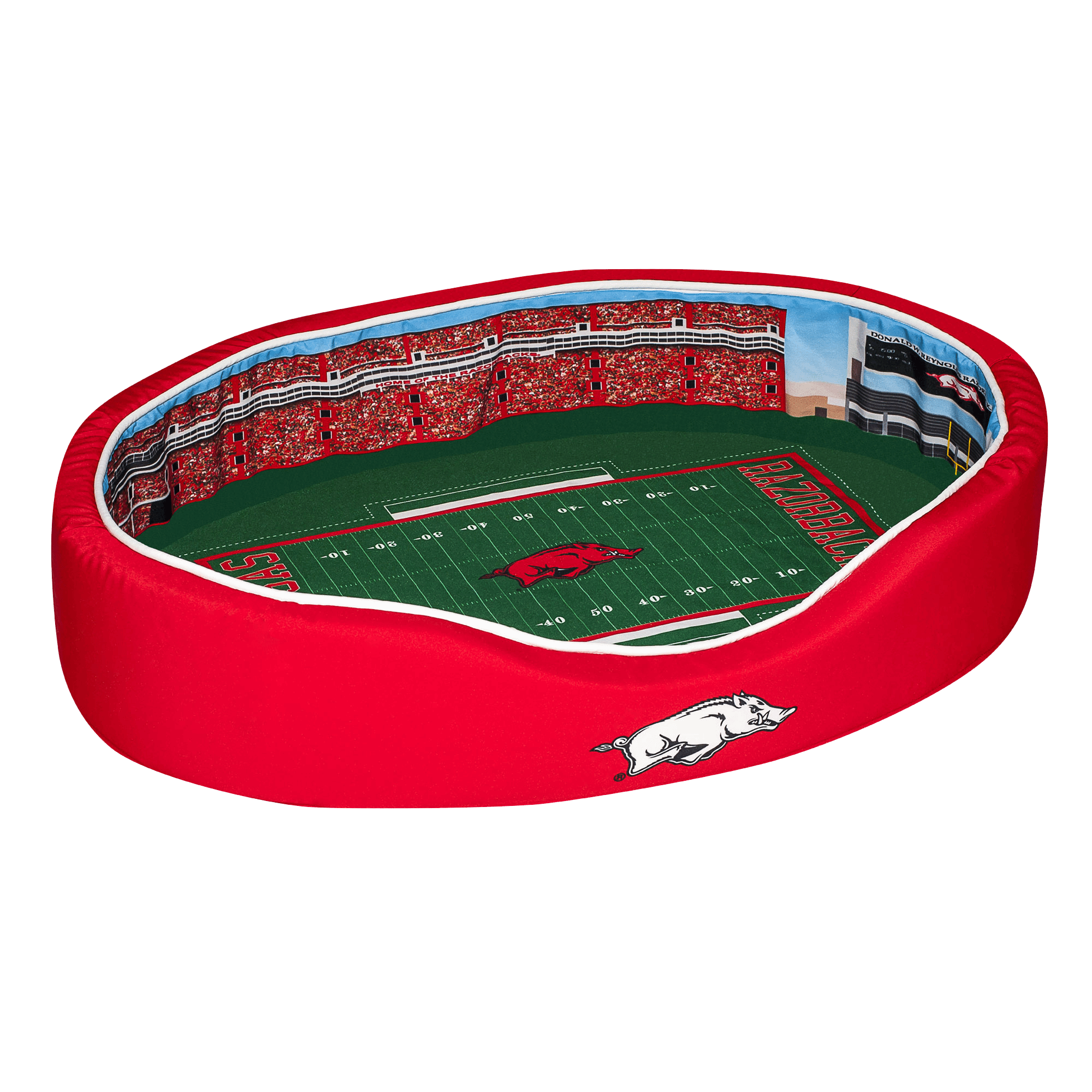 Stadium Spot University of Kansas Phog Allen Fieldhouse Dog/pet Bed-Memory  Foam