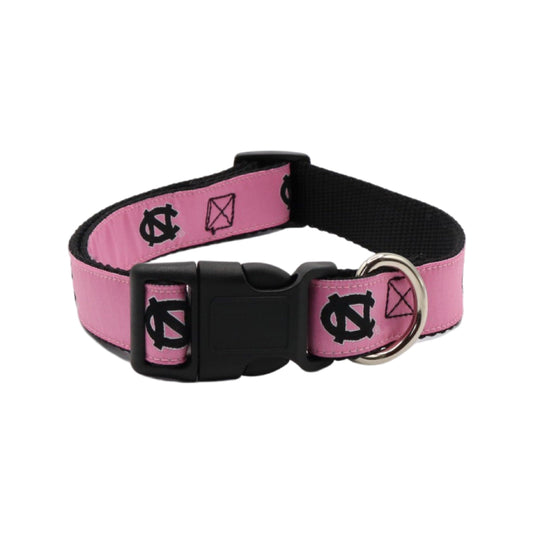 NORTH CAROLINA  "PINK" DOG COLLAR